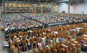Warenlager von Amazon